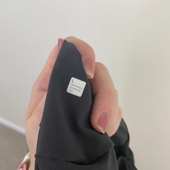 Lululemon Cinchable Waist High Rise Woven Shorts Black Size Large - Picture 4 of 7